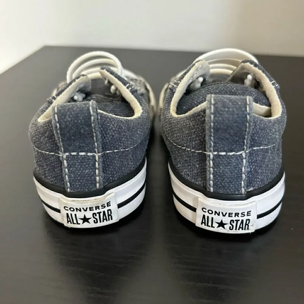 Converse All Star Toddelr Slip On Sneakers Storm Blue Size 5 infant